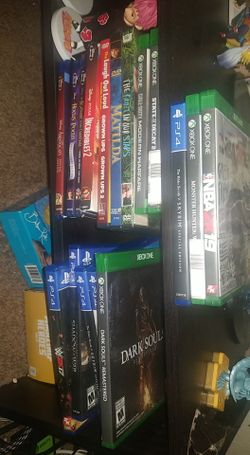 video games xbox 1 and ps4