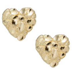 GOLD Heart earrings