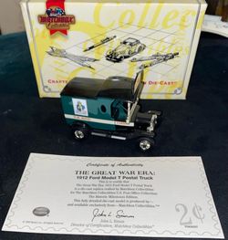 1995 Matchbox models of yesteryear 1912 Model T Postal Truck 1:43 (READ DESC)