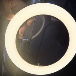 8in LED Ringlight with Mini Ringlight and Accessories