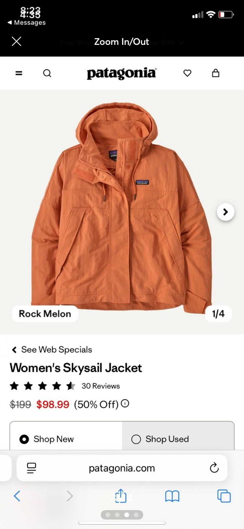 Patagonia Jacket / New