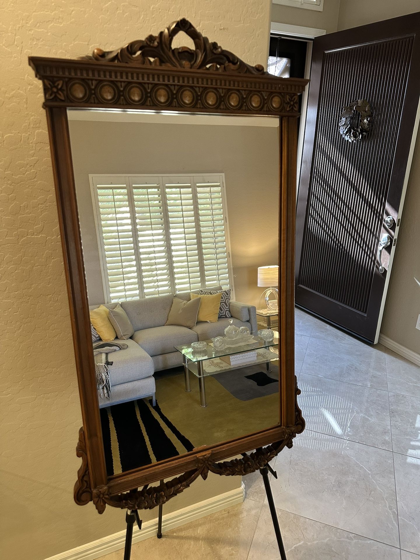 Vintage Antique Wall Mirror