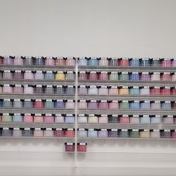 Acrylic DIPPING Powder Wall Rack