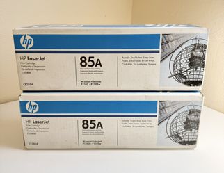 2 Pack HP Laser Jet 85A Print Cartridges P1102 P1102w
