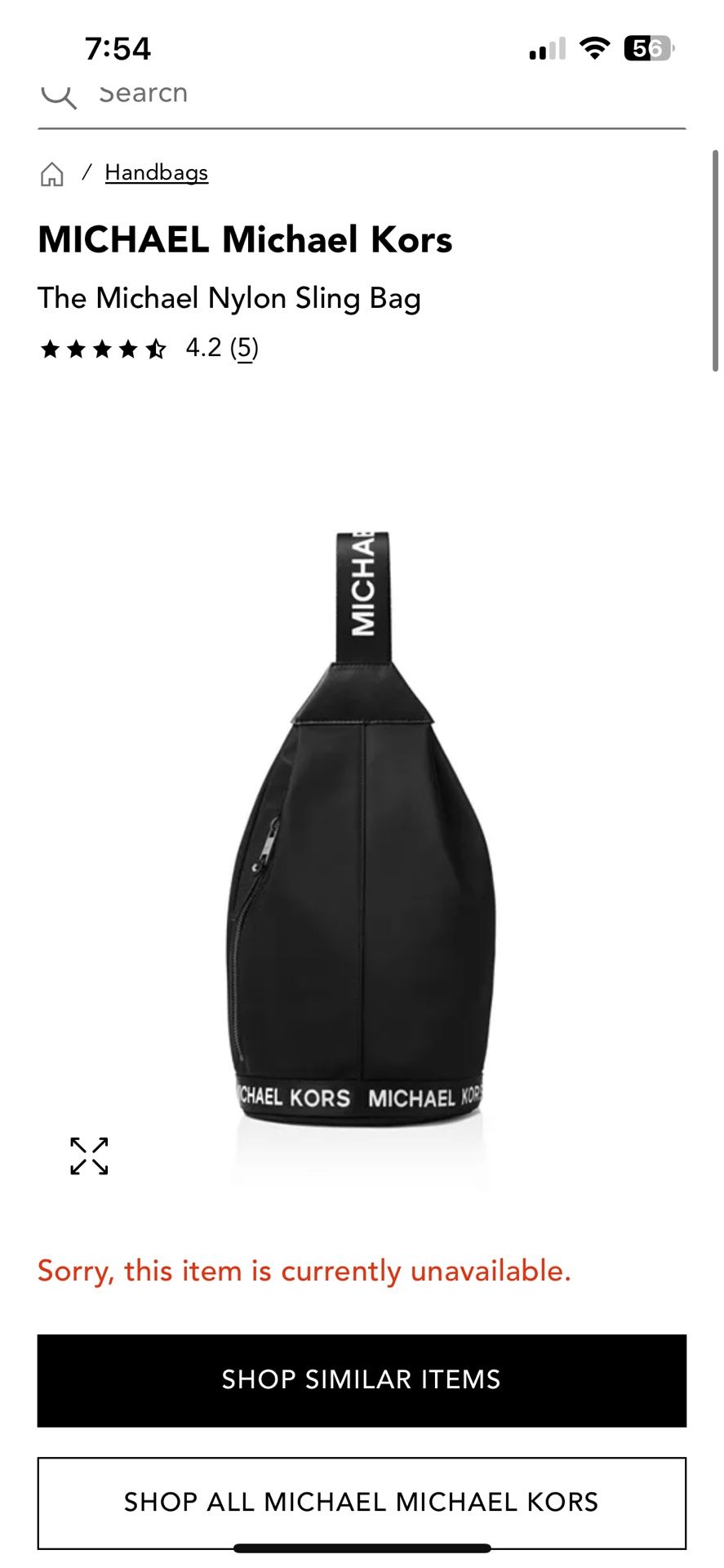 Michael Kors Sling Bag