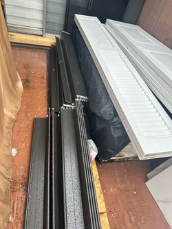 Two(2) Accordion Hurricane Shutters –Good Condition