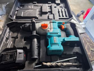 Hammer drill with case