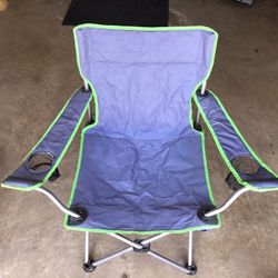 Blue Foldable Camping Chair