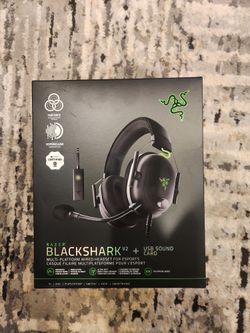 Razer Blackshark V2 + USB Sound Card