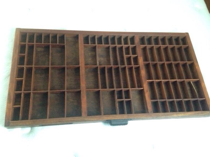 Antique California Job Case