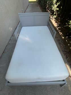 Toddler bed and mattress