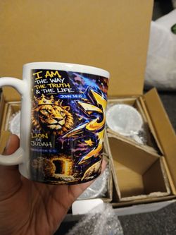 Custom Jesus is king mug