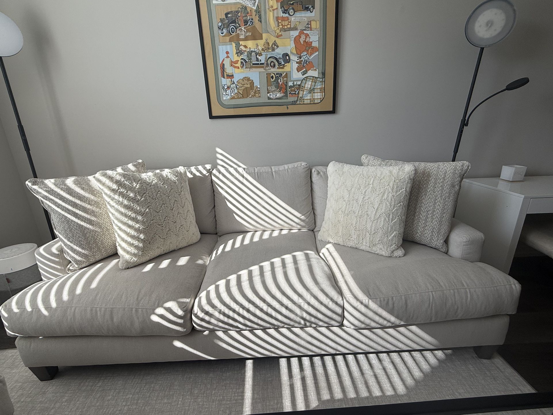 Bernhardt Beige Sofa