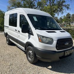 2017 FORD TRANSIT CARGO VAN MEDIUM ROOF 