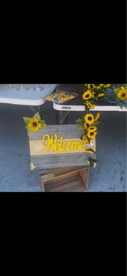 Sunflower decoration