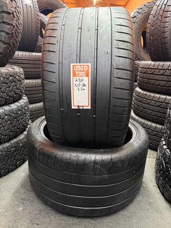315/30R20 Michelin Pilot Sport 4s Full Pair of 2 Tires