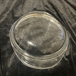 Pyrex Replacement Casserole Lid With Tab Handles 7x8.5”