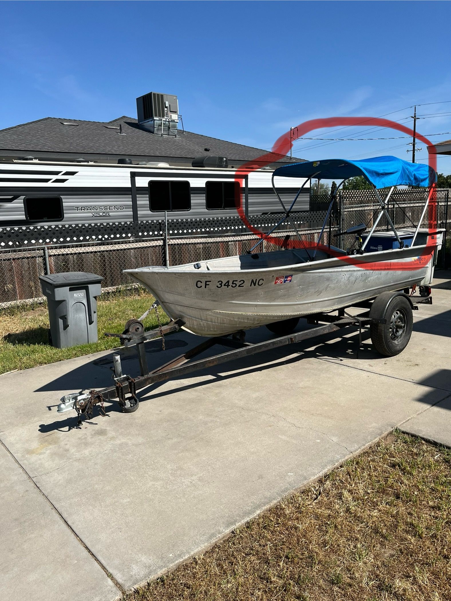 Bimini Boat Top Only Not Boat