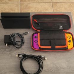 NINTENDO SWITCH WITH GAMES INTEGRATED