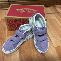 Vans Girls Shoes Sk8-Mid Reissue V Size 12  Purple 