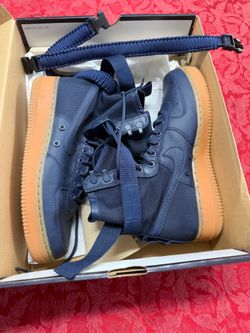 Nike Air Force one high navy size 9.5