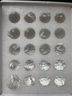 20 Pack Crystal Ball Prism Set