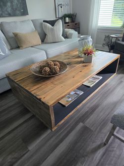 Custom Wood Coffee Table