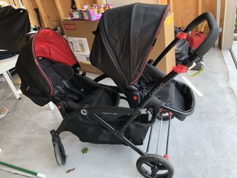 ALMOST DOUBLE STROLLER
