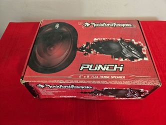 Rockford Fosgate Punch 6"x 9" 150 W Car Speakers