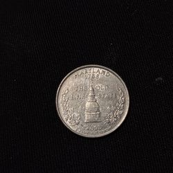 Year 2000 Rare Maryland Statehood Quarter Minted “d”