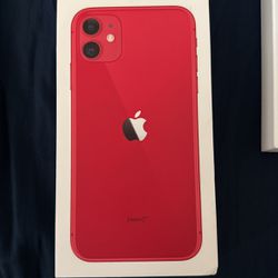 Unlocked iPhone 11 Red 