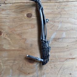 Custom Skeleton Foot Kickstand For Chopper Motorcycle
