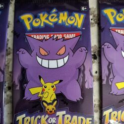 Pokemon Cards  Trick Or Trade 