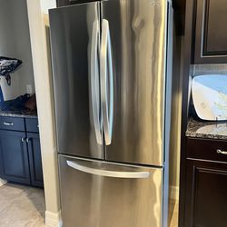 2 Year Old LG French Door Stainless Refrigerator 