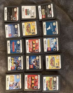 Nintendo Ds Game Lot (Read Description)