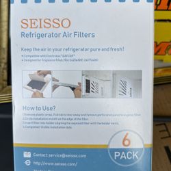 Seisso Refrigerator Air Filters