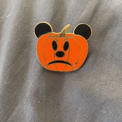 Vintage Disney Mickey Pumpkin Pin