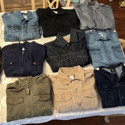 9 Brand Names - Demin  / Hoodies/ Jackets /