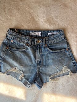 Garage Denim Festival Jean Shorts Size 0