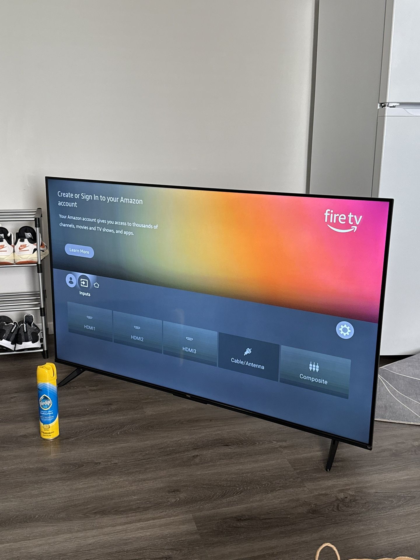 55 Inch TCL ROKU TV w/ Remote