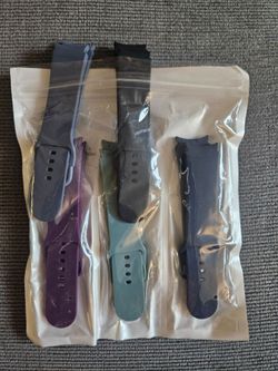 Smart watch straps - pack of 5 unused