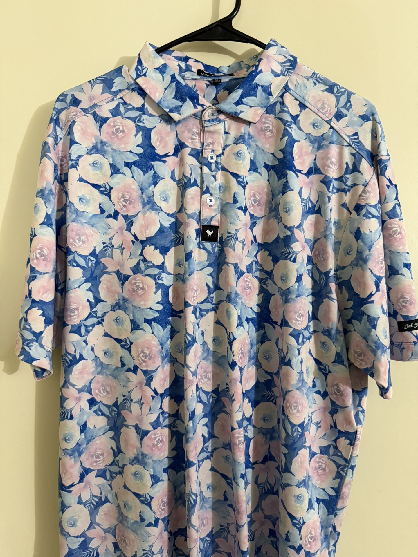 Bad Birdie Mens Golf Shirt (XL Size) $20