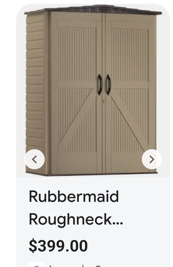 Rubbermaid Outdoor Shed