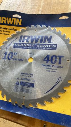 Carbide tip 10 inch saw blades