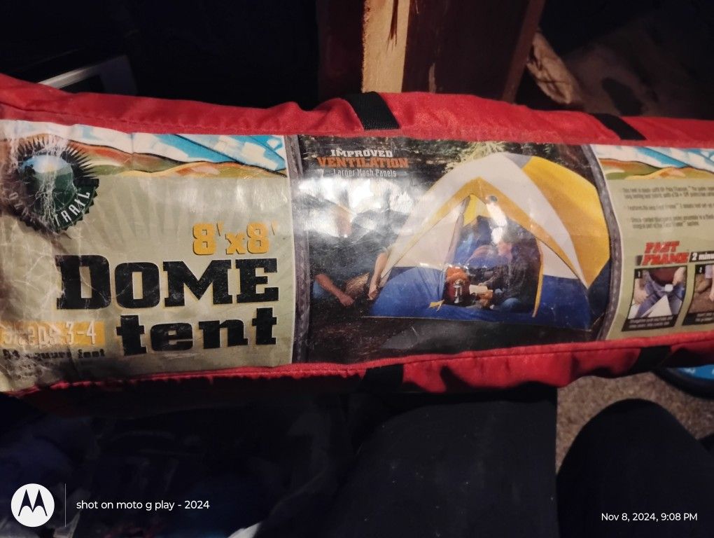 8x8ft (Ozark Trail) DOME TENT *NEW*!