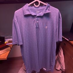 IZOD Golf Polo Shirt Size Large