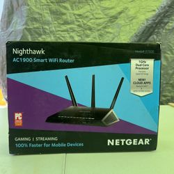 NETGEAR Nighthawk AC1900 Smart WiFi Router R7000 Dual Band Gigabit