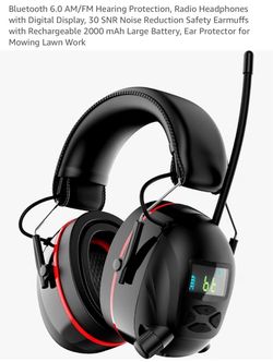 Hearing Protection Headphones with Bluetooth