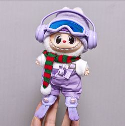 Clothes 5Pcs Ski Set For LABUBU (DOLL NOT INCLUDED)