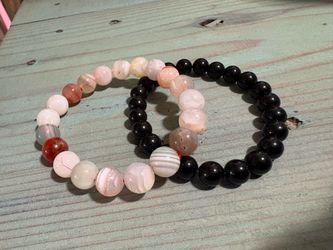 Set of 2 Crystal bracelets